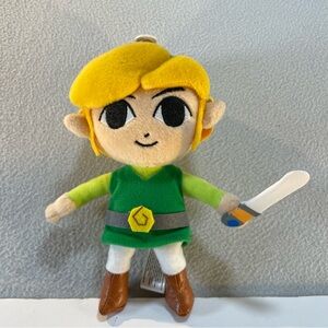 The Legend of Zelda 2011 Phantom Hourglass Link Plush Doll NWT! Nintendo
